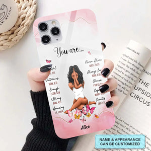 You Are Beautiful - Personalized Affirmation Phone Case