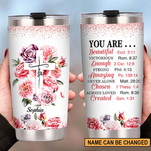 Personalized Christian Tumbler - Gifts for Women