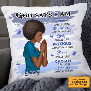 God Says I Am Pillowcase