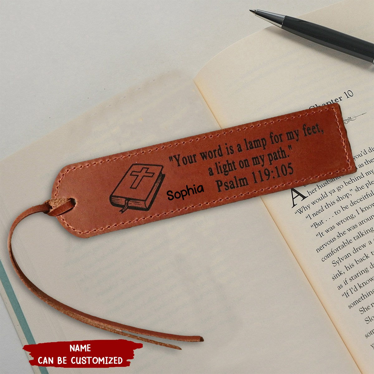 KISSFAITH-Personalized Bookmark, Christian Gifts for Women