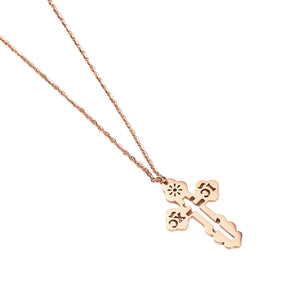 KISSFAITH-Christian Cross Necklace-Charm IC XC NIKA Religious Jewelry