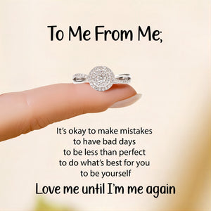 To Me From Me Circle Ring