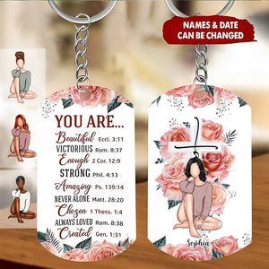 Christian Faith Keychain -Personalized Gift For Woman