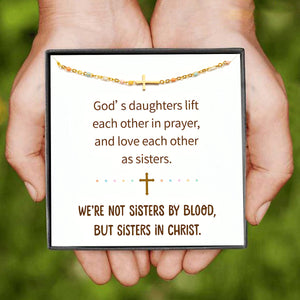 KISSFAITH-Sister In Christ Cross Bracelet