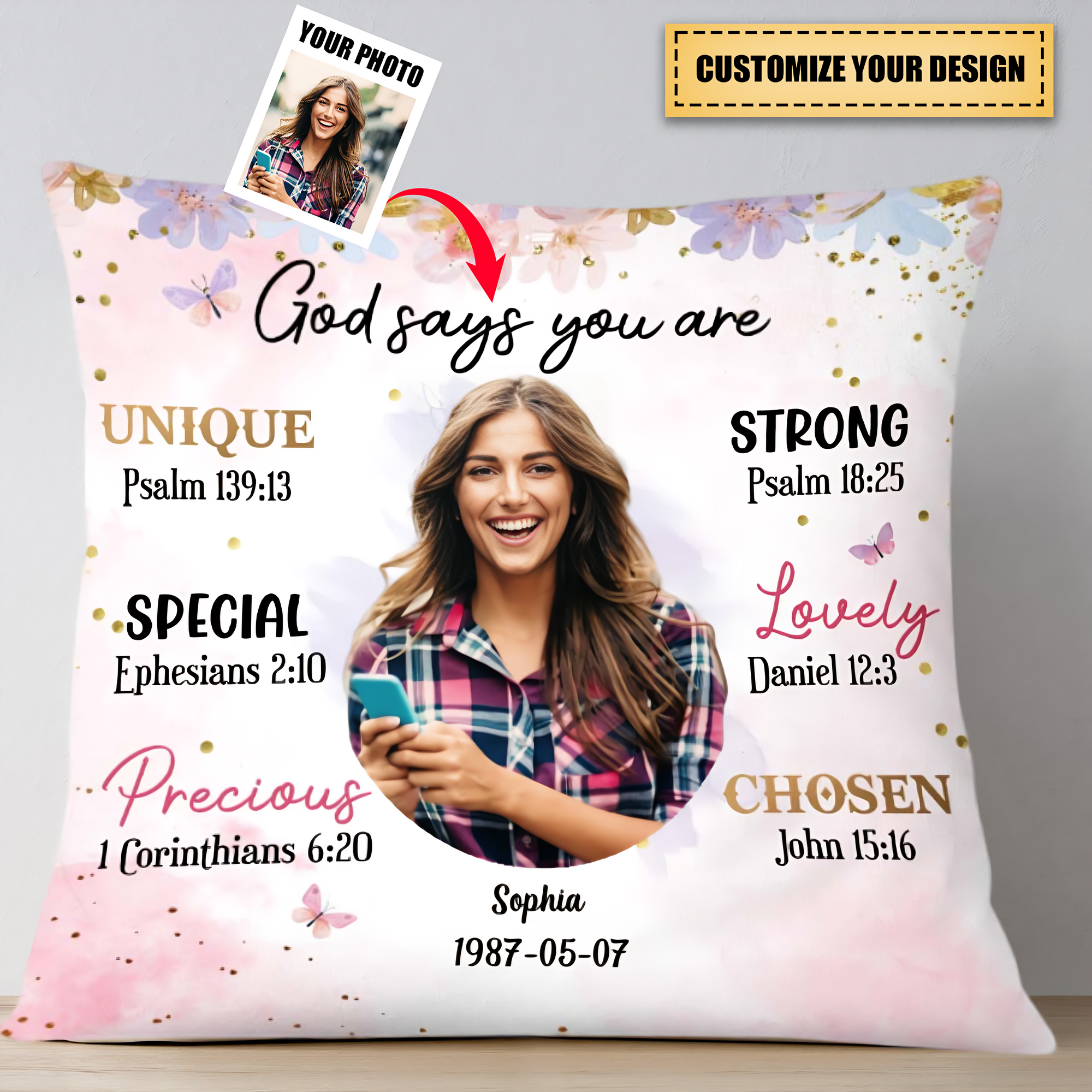 Gift For Daughter Granddaughter- God Say You Are Pillowcase