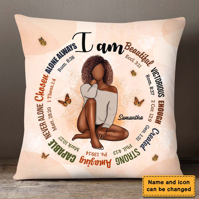 Christian Affirmation Gift Personalized Pillowcase