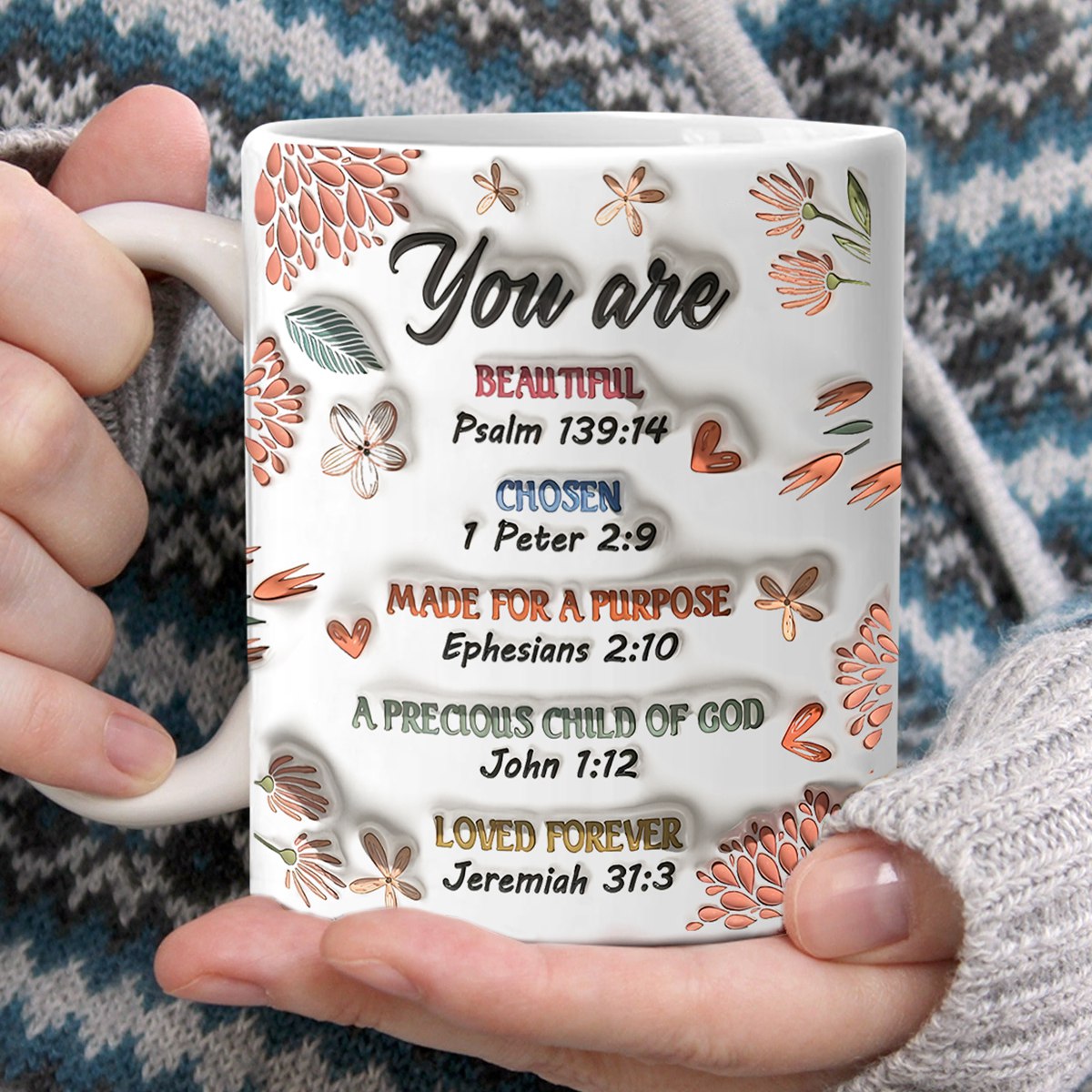 KISSFAITH-Christian Gift You are Bible Puffy Mug