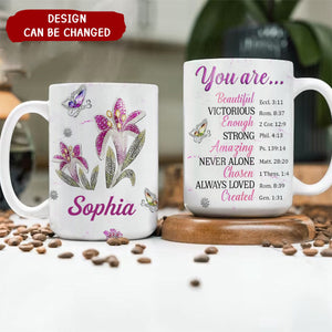 KISSFAITH-Lily Flower You Are Personalized Coffee Mug