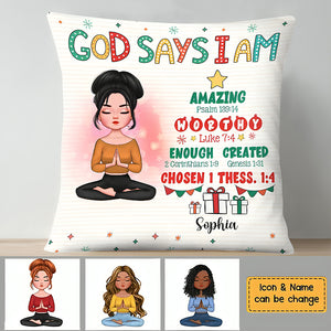 Gifts For Woman-Christian Affirmations Pillowcase