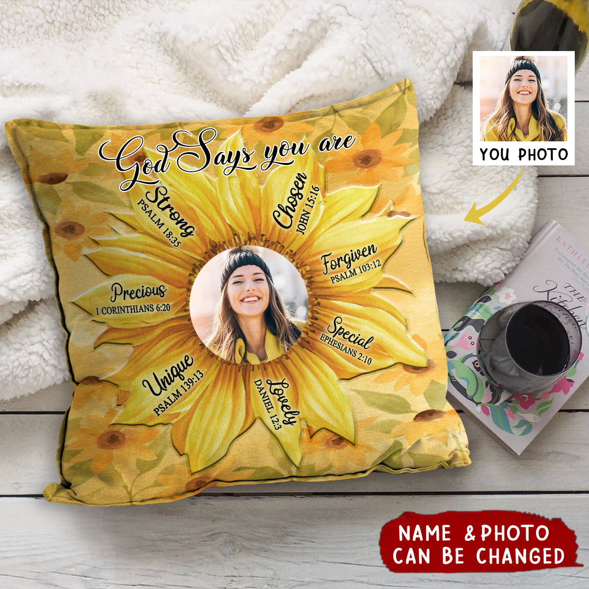 God Says You Are Personalized Gift For Woman Pillow