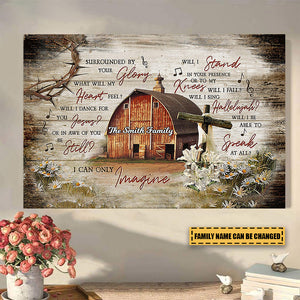 I Can Only Imagine - Personalized Christian Canvas