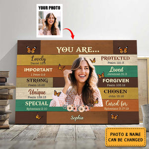 KISSFAITH -Personalized You Are Canvas - Upload Photo