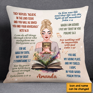 Gift For Daughter Bible Verses Pillow