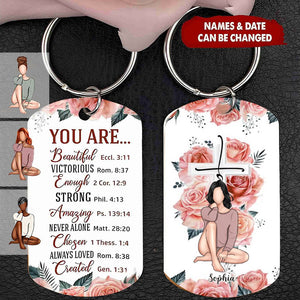 Christian Faith Keychain -Personalized Gift For Woman