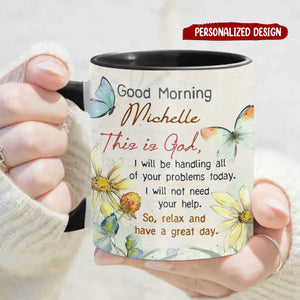 Morning Positive Christian Bible Study Gift Personalized Mug