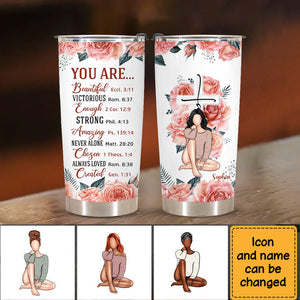 Lady Christian Gift -Christian Tumbler, Religious Gift