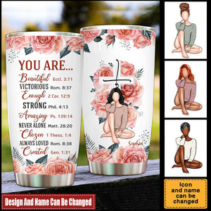 Lady Christian Gift -Christian Tumbler, Religious Gift