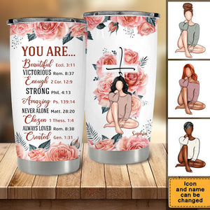 Lady Christian Gift -Christian Tumbler, Religious Gift