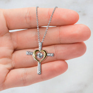 KISSFAITH-To My Sisters in Christ Cross Necklace