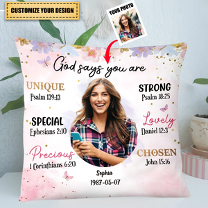 Gift For Daughter Granddaughter- God Say You Are Pillowcase