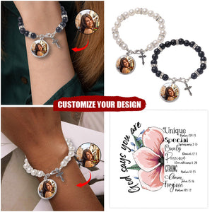 KISSFAITH-God Says You Are Personalized Bracelet