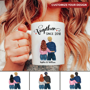 Together Since - Personalized Couple Mug