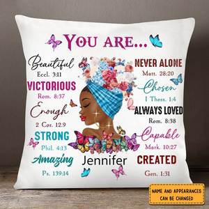 Custom Personalized Pillowcase- You Are Beautiful, Victorious