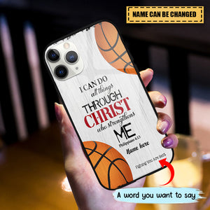 I Can Do All Things-Personalized Phone Case Gift For Your Friends