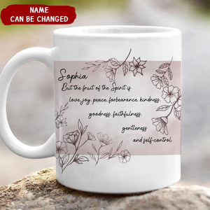 KISSFAITH-The Fruit Of The Spirit Personalized Mug