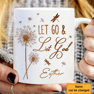 KISSFAITH-Let Go & Let God Personalized Mug
