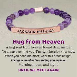 Personalized Custom Memorial Text  Bracelet  - Gift For Christmas