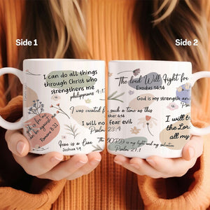 KISSFAITH-Christian Sublimation，Bible Quotes&Bible Verse Mug