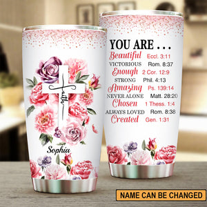 Personalized Christian Tumbler - Gifts for Women