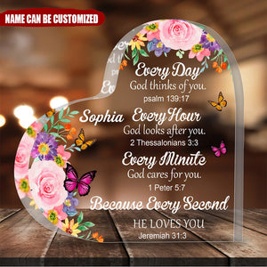 KISSFAITH-Every Day Bible Verse -Personalized Acrylic Plaque