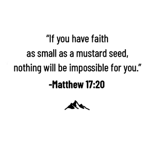 KISSFAITH-Mustard Seed Faith Ring, Matthew 17:20