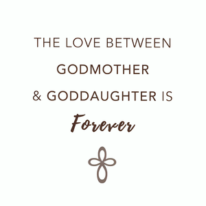 KISSFAITH-Godmother & Goddaughter Infinity Cross Ring