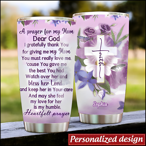 Personalized Flower Cross You Are Custom Tumbler Birthday Gifts For Wo -  kissfaith