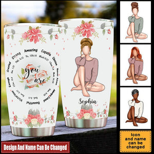 Women Christian Faith Religious Gifts-Personalized Tumbler