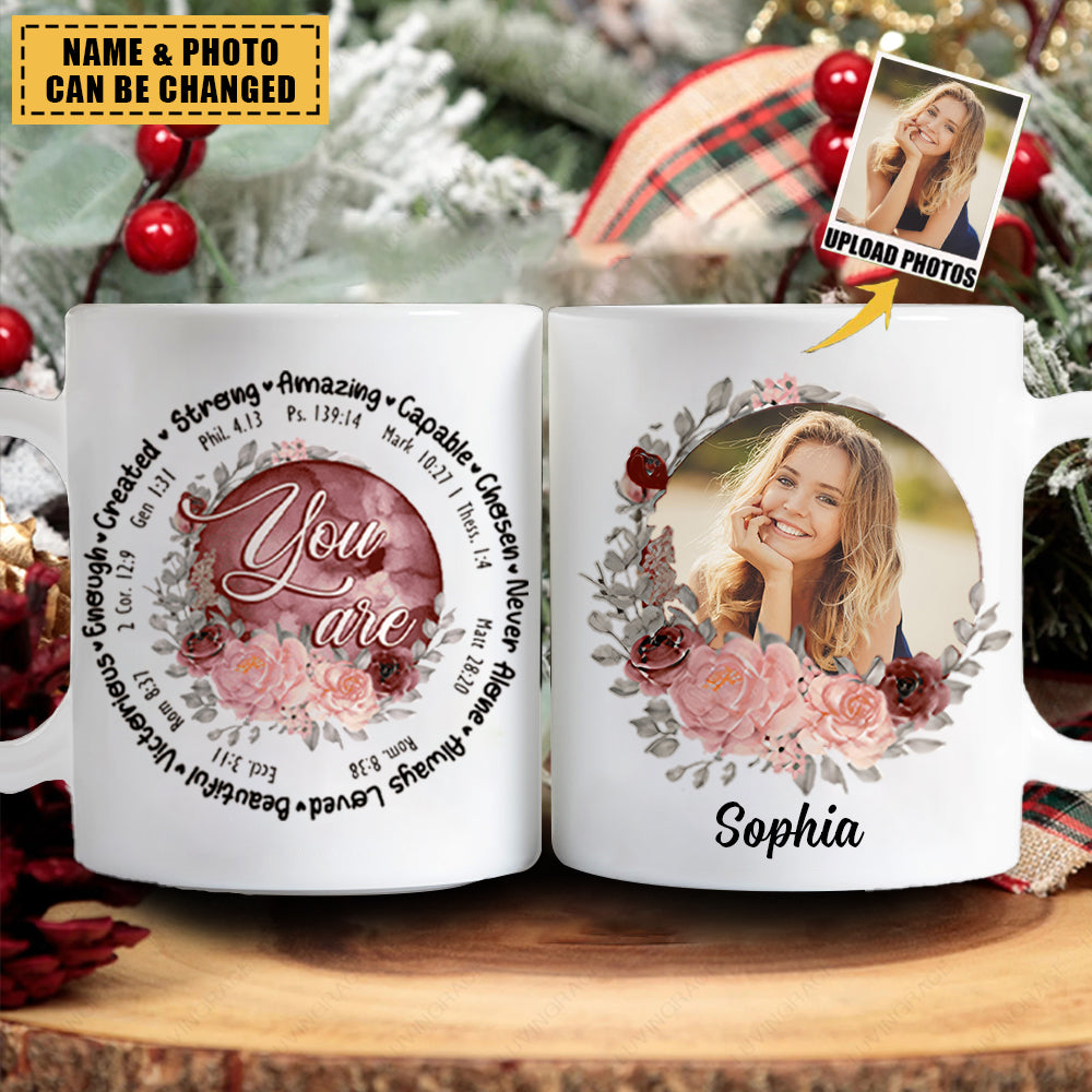 Christian Gifts for Women -  Personalized Photo Mug