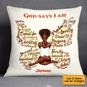 Christian Inspirational Personalized Pillowcase