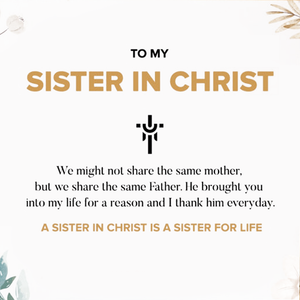 KISSFAITH-Sisters In Christ, Sisters For Life Adjustable Bracelet