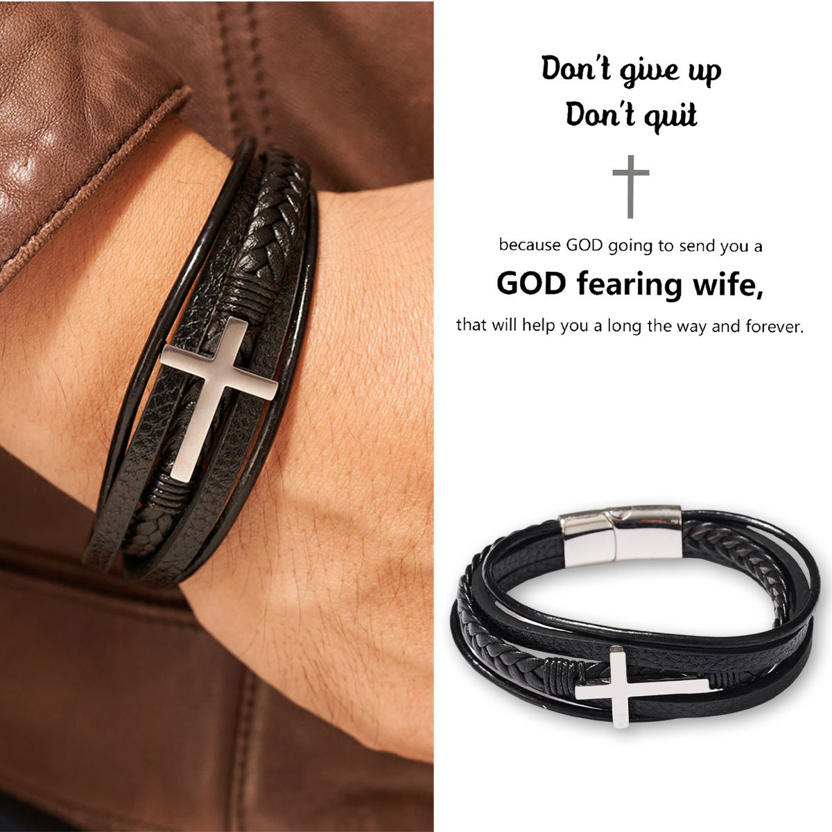 KISSFAITH-God-Fearing Wife Bracelet