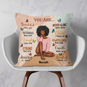 You Are Beautiful Victorious - Personalized Pillowcase