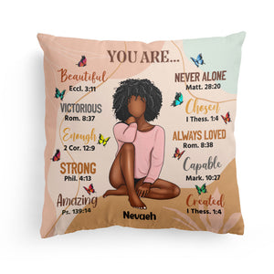 You Are Beautiful Victorious - Personalized Pillowcase