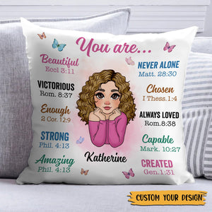 You Are - Personalized Pillowcase - Best Gift For Mom, Daughter, Granddaughter