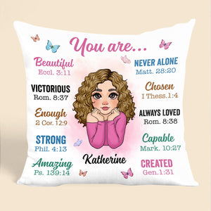 You Are - Personalized Pillowcase - Best Gift For Mom, Daughter, Granddaughter