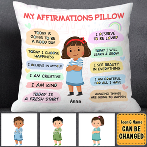 Gift For Grandkids - Personalized Daily Affirmation Pillowcase