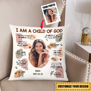 Gift For Christian Daughter Child Of God Pillowcase