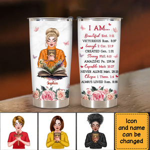 Gift For Daughter Bible Verses Tumbler