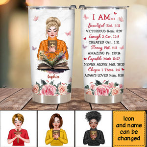 Gift For Daughter Bible Verses Tumbler